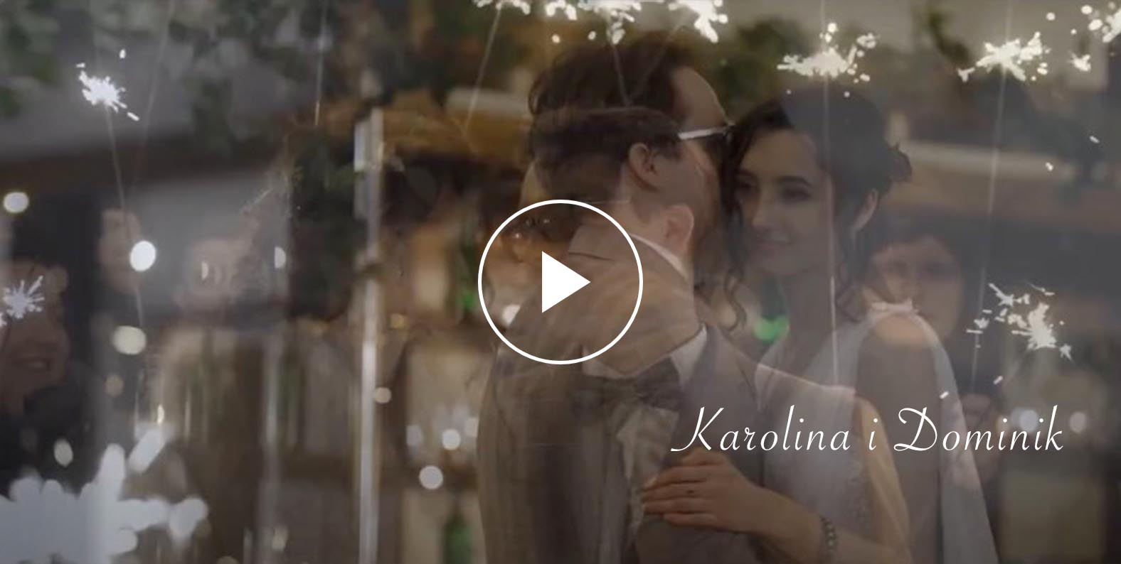Wideofilmowanie ślubne Katowice – film ślubny Karolina i Dominik