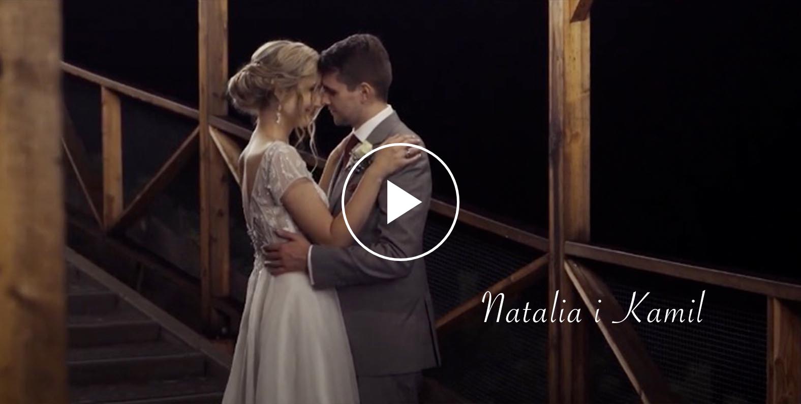 Wideofilmowanie ślubne Małopolska – film ślubny Natalia i Kamil