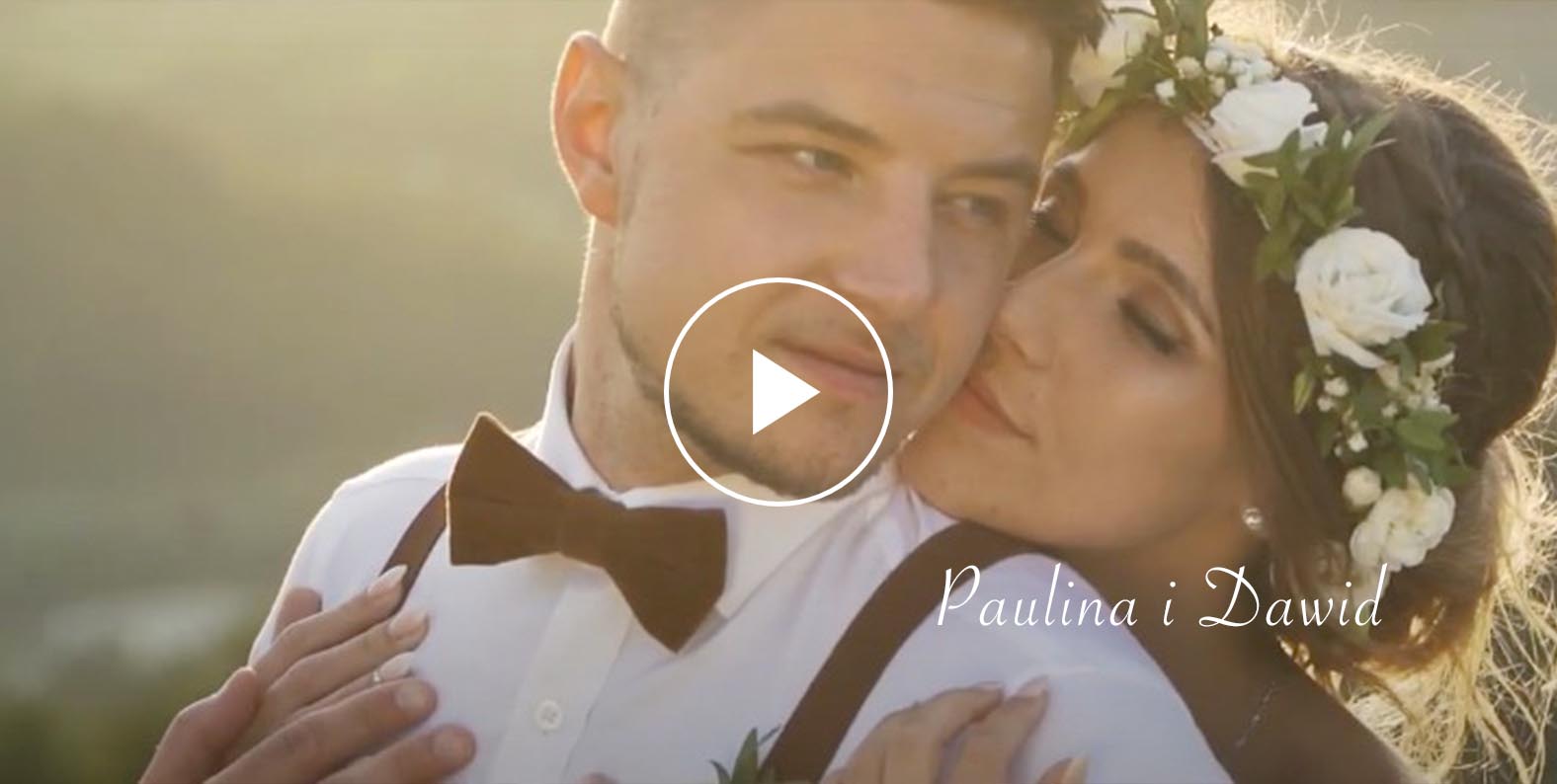 Wideofilmowanie ślubne Rzeszów – film ślubny Paulina i Dawid